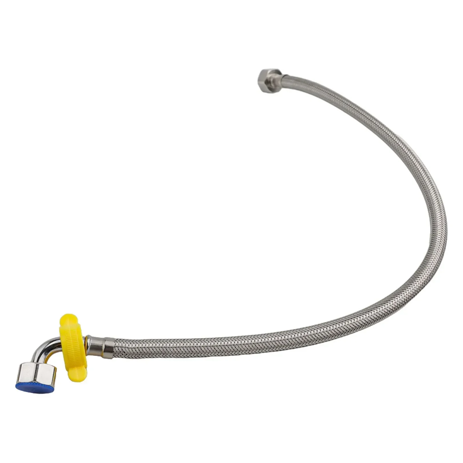 1 szt. Elastyczne złączki rurowe 60/80/100 cm 1/2" (90 ° ) Kolanko w rozmiarze X 1/2" Hydraulika Łazienki Kuchnie Narzędzia hydrauliczne Akcesoria