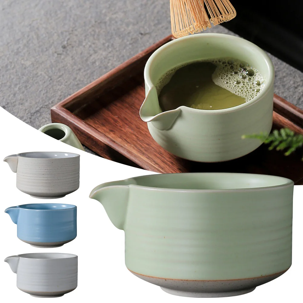 

Traditional Ceramic Tea Matcha Bowl Durable Handmade Green Tea Maker Cup for Japanese Matcha Preparation Kitchen Supplies