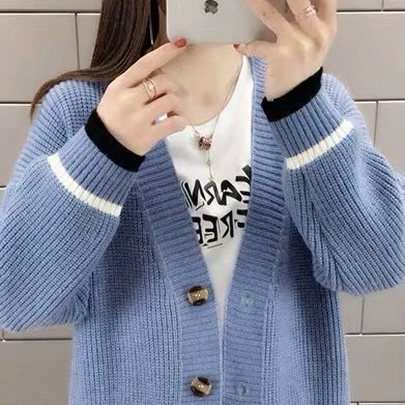 Cashmere Tops Cardigans Woman Fashion Aesthetic Luxury Designer Korean Vintage Winter 2024 Trend Sweaters Cardigan for Women New