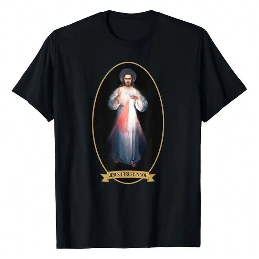 Divine Mercy, Jesus I Trust In You T-Shirt Women's T-Shirts