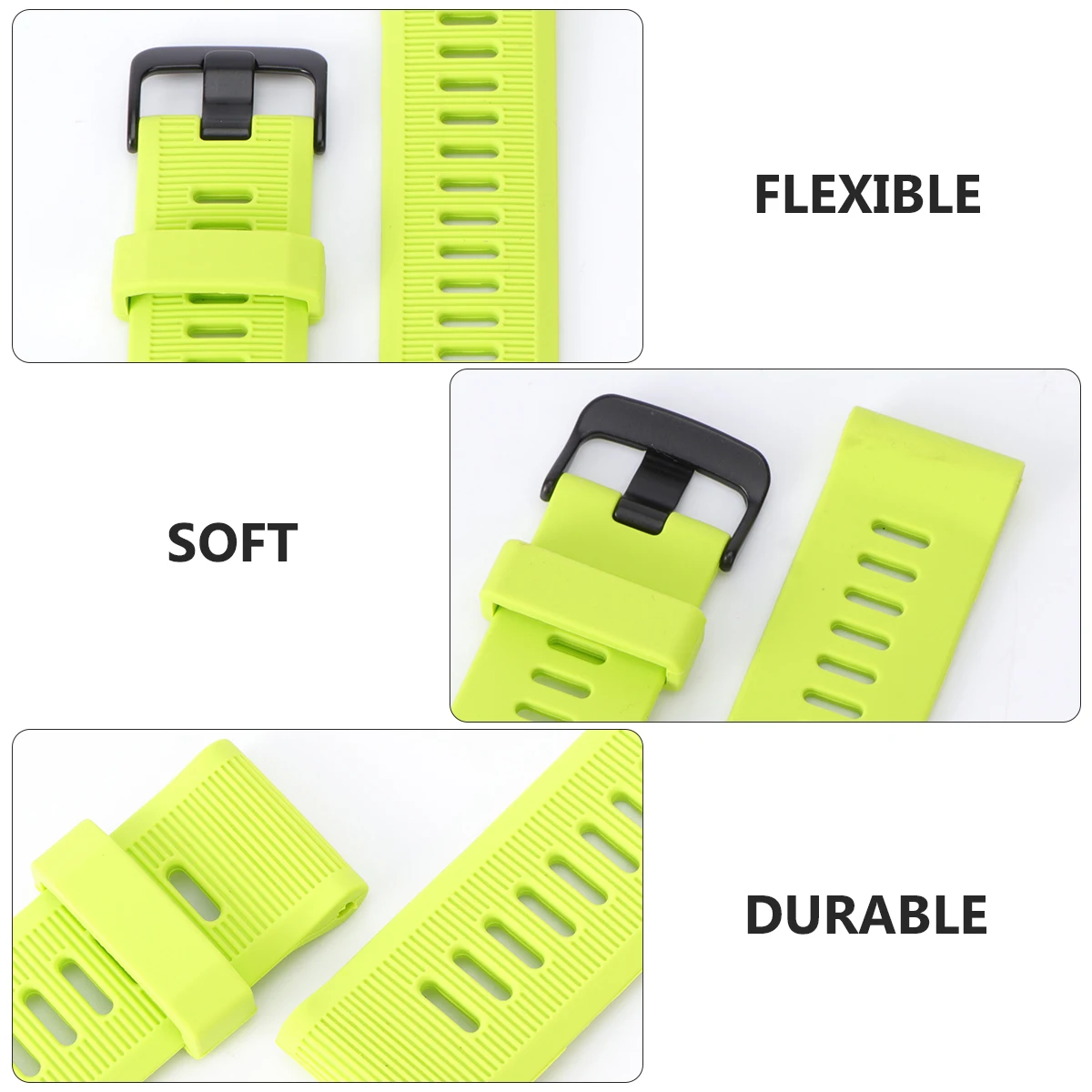 

Silicone Color Strap PC Hard Rubber Anti drop Protective Shell Compatible for Garmin forerunner 945 and 935