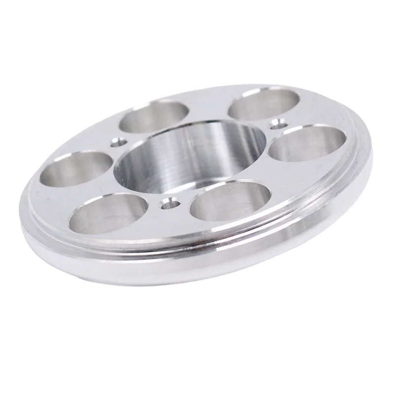 

A51K-Car Billet Aluminum Alternator Fan Pulley For Chevy Small Block 327 350 383 400 383 396 427 Generator Pulley + Impeller