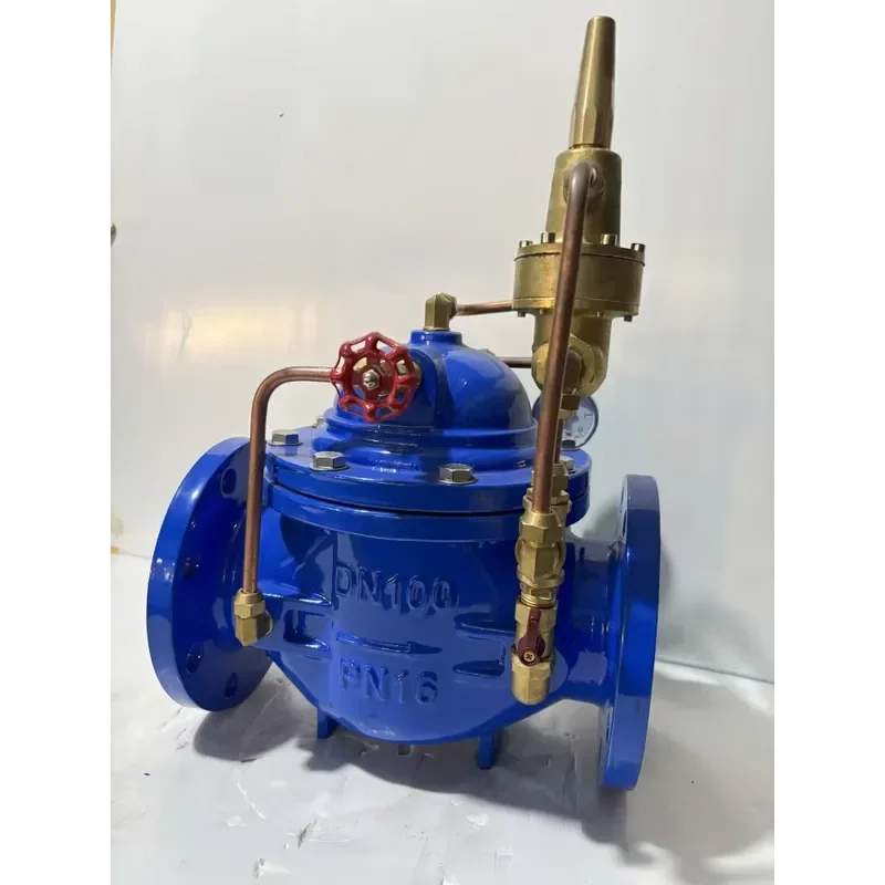 Adjustable 800X Water Valve for Central Air Conditioning System Underfloor Heating Pressure Differential Bypass Control Valve