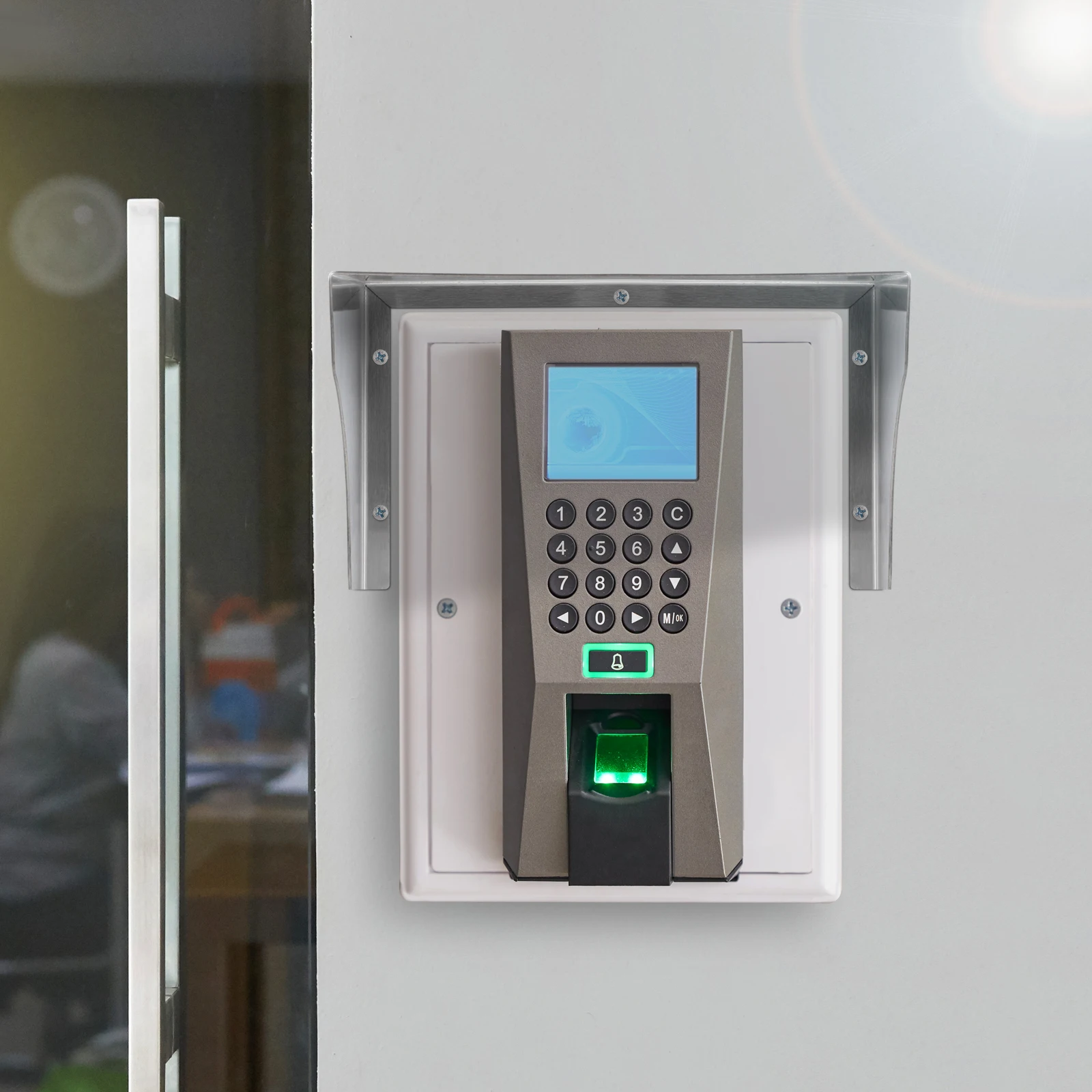 

Waterproof Doorbell Cover Metal Weatherproof Chime Protector Rainproof Outdoor Electrical Box Splashproof Guard Cover For Ring