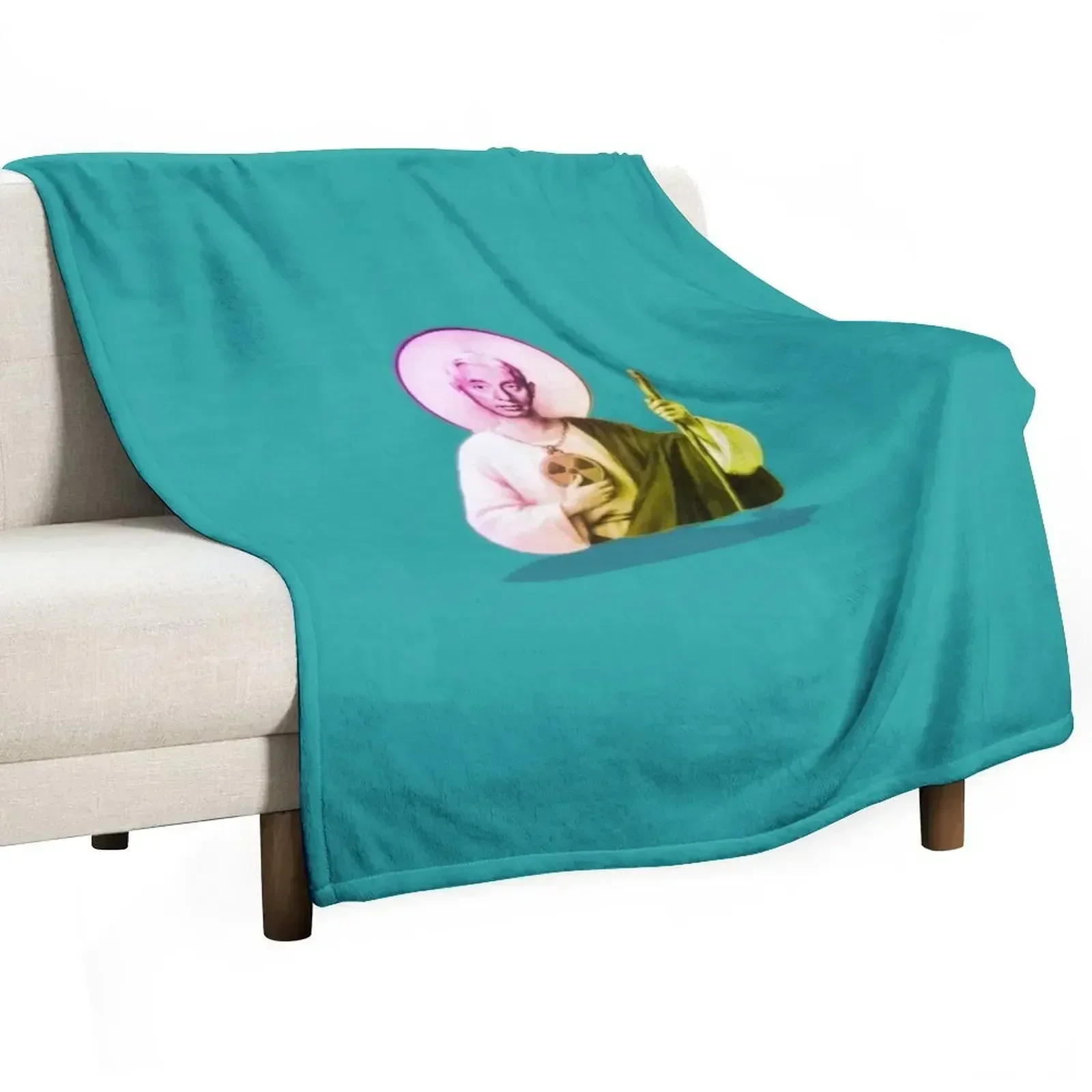 Hyman G. Rickover, Patron saint of RadCon Throw Blanket Kid'S Warm Beach warm winter Hairy Blankets