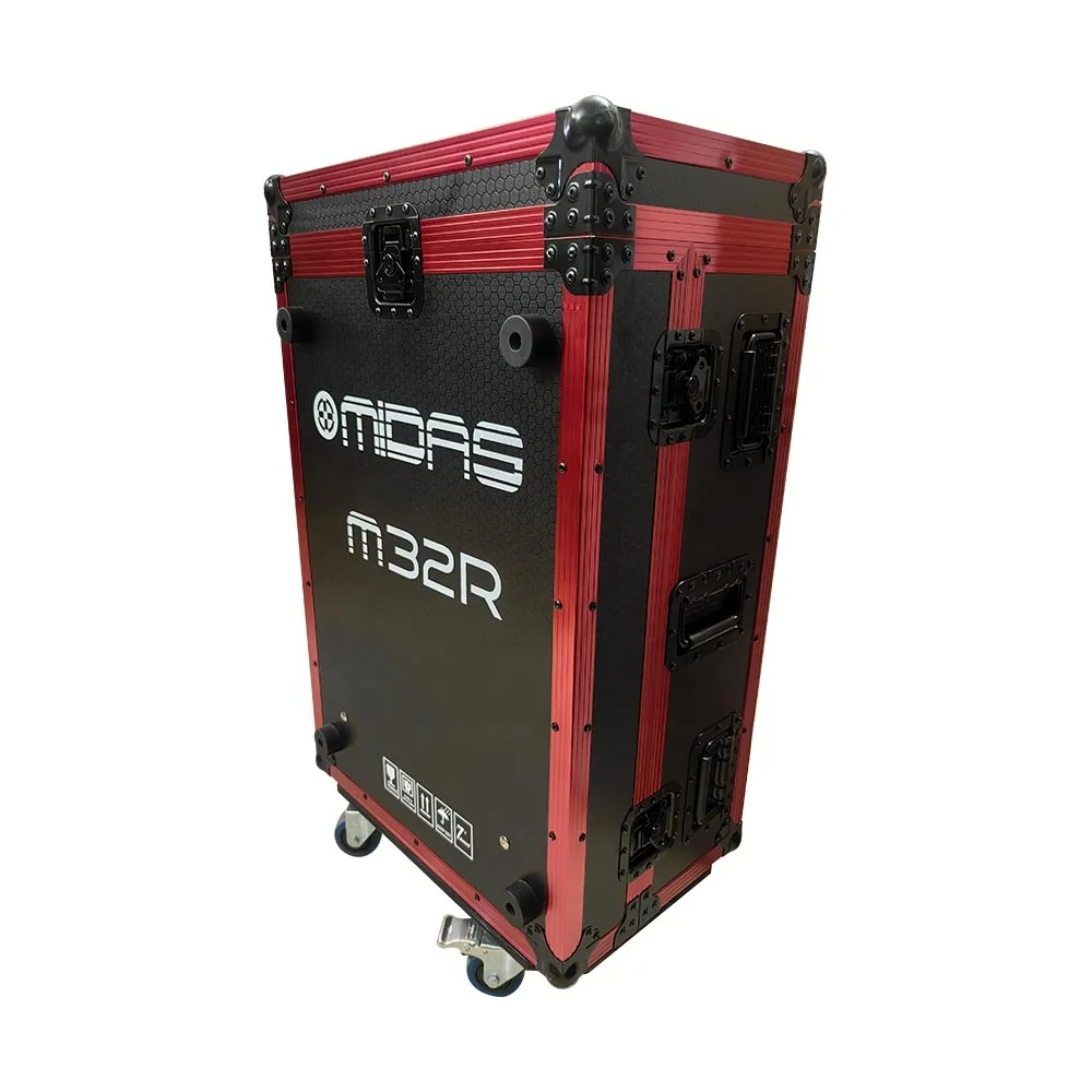 Customized Midas M32R Live Flight Case Normal Version With Wheels Pa Sound System Digital Mixer Flight Case