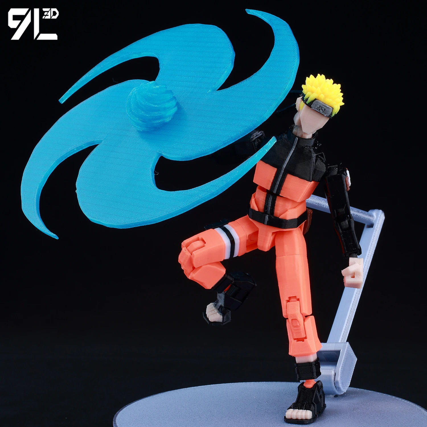 9L3D Printed Multi-Jointed Articulated Figure Dummy13 Lucky 13