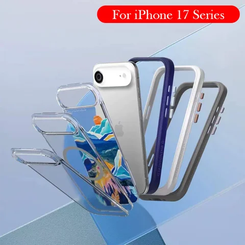 RHINOSHIELD Case For iPhone 17 Pro Max Transparent  Back Cover Case for iPhone 17 PRO