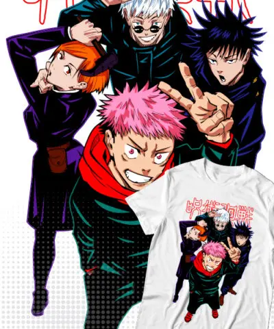 

Camiseta unisex Jujutsu Kaisen School