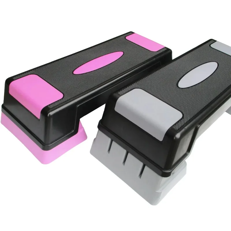 

2025 New Model Adjustable Height Aerobic Step Platform Non-Slip Surface Fitness Exercise Rhythmic Step Board For Home Gym