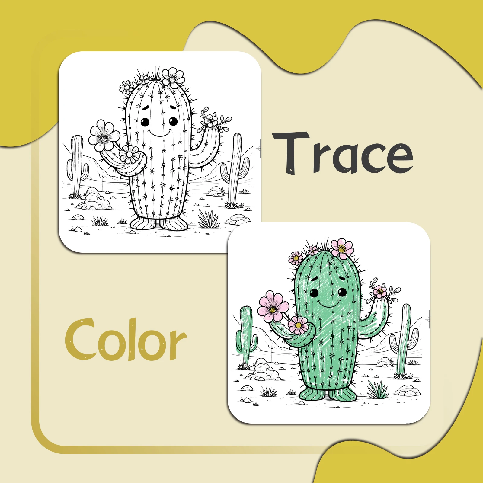 Children’s Coloring Story Book – Imaginative Picture Stories to Color for Screen-Free Activity