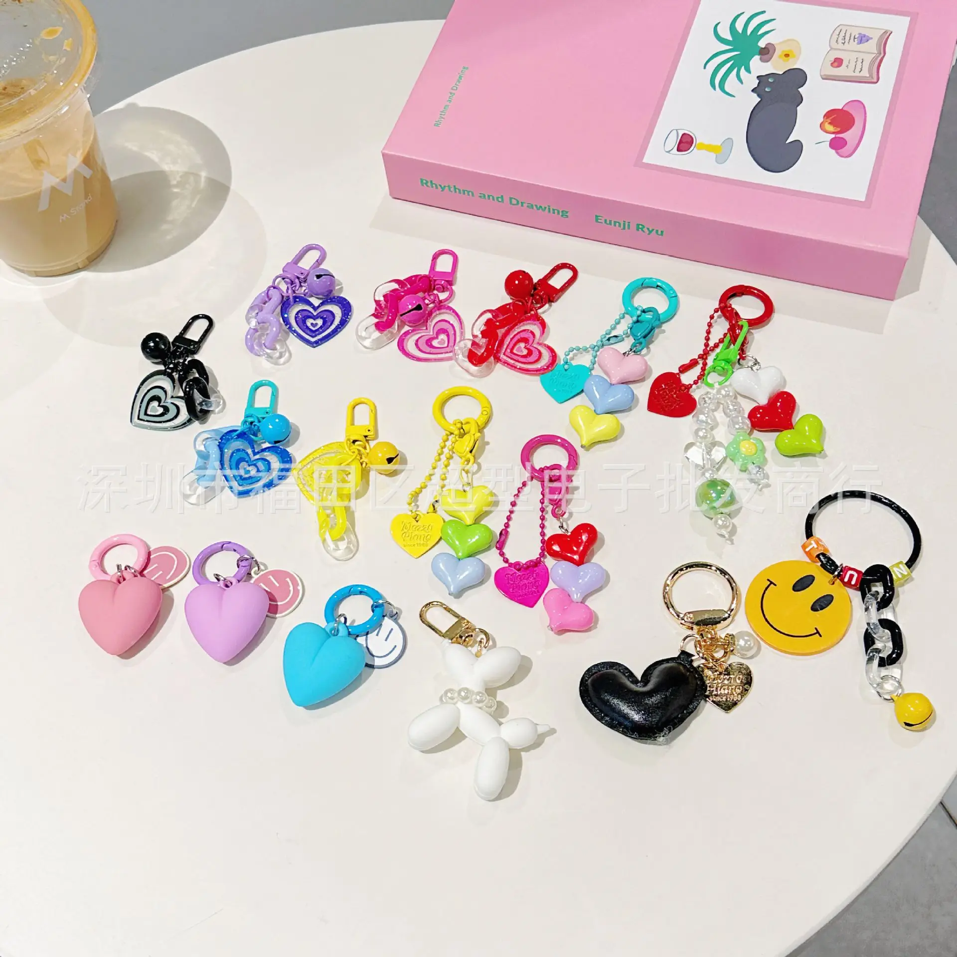 

Jelly Cute Jelly Balloon Dog Keychain Pendant Cartoon Dog Chain Keychain - Lovely accessory jewelry gift for unisex keys