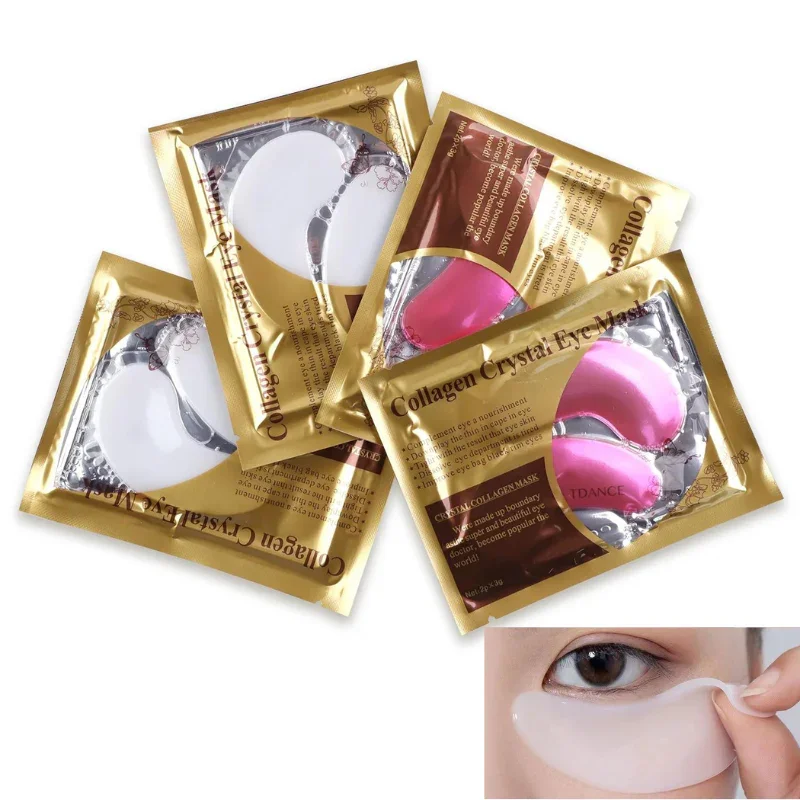 

SENSE LASHES Collagen Crystal Eye Mask 10pcs/ Pack Fade Eye Bags Dark Circles Hydrogel Eye Mask Patch