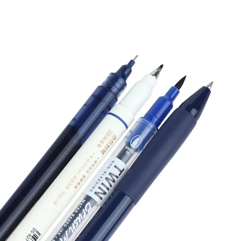 4Pcs Vintage Ballpoint Pens Set Quick-Dry Ink Smooth Write Pen Great for Travel Journal Note Taking Use