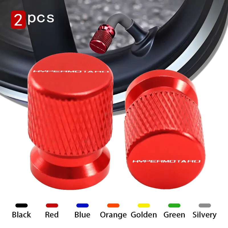 2 pieces suitable for Ducati Hypermotard 950 950SP Hypermotard 698 796 821 939 motorcycle tire valve cap wheel valve stem cover