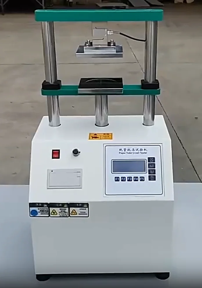 Paper Tube Ring Edge Crush Tester for Corrugated Boxes, Carton Compression Testing Machine