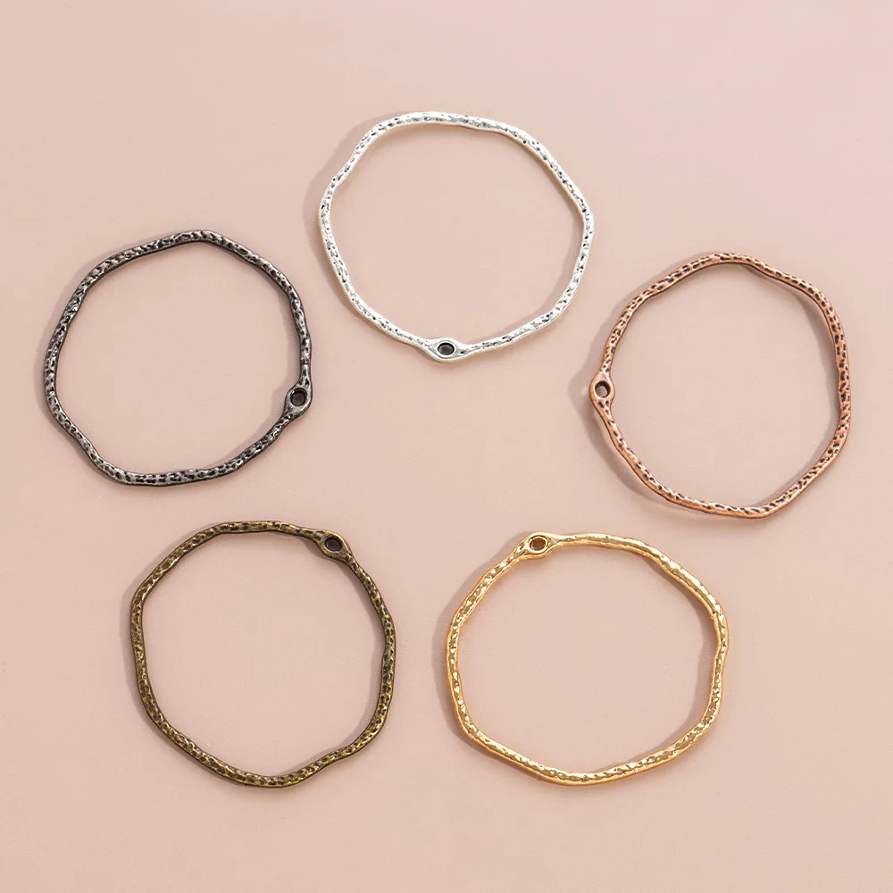 Cerchi per le orecchie alla moda, accessori di abbigliamento di moda geometrici irregolari in lega di lusso semplice e leggera