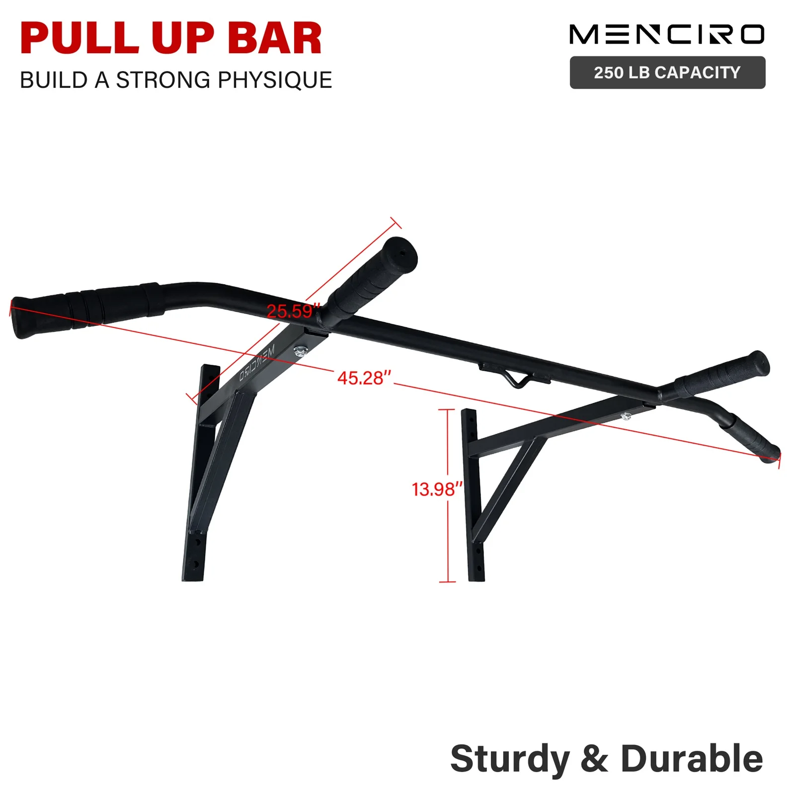 System Horizontal Bar Pull Up Bar Doorway Outdoor Home Gym Doorway Portable Gym Training Pull Up Bar