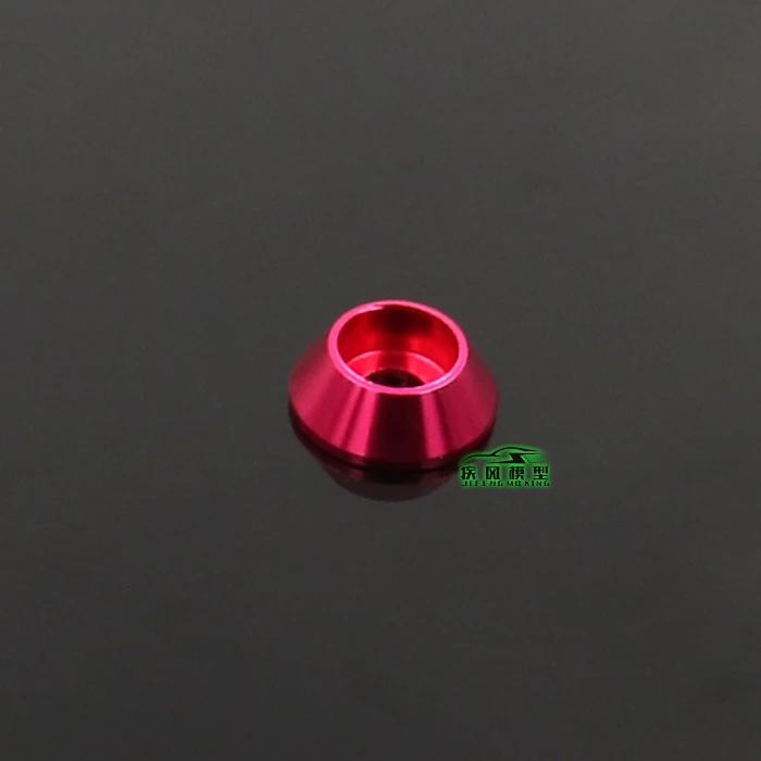 10pcs Aluminum Gasket M3 Color Aluminum Alloy Cap Gasket, Aluminum Gasket Color Rc Model Parts For Round Screws