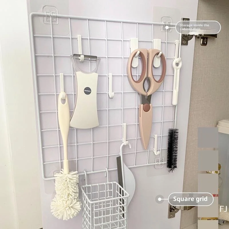 [YU]1 PCS Creative Metal Grid Art Racks Modern Grid Panels Photo Racks Jewelry Booth Racks For Grid Panel