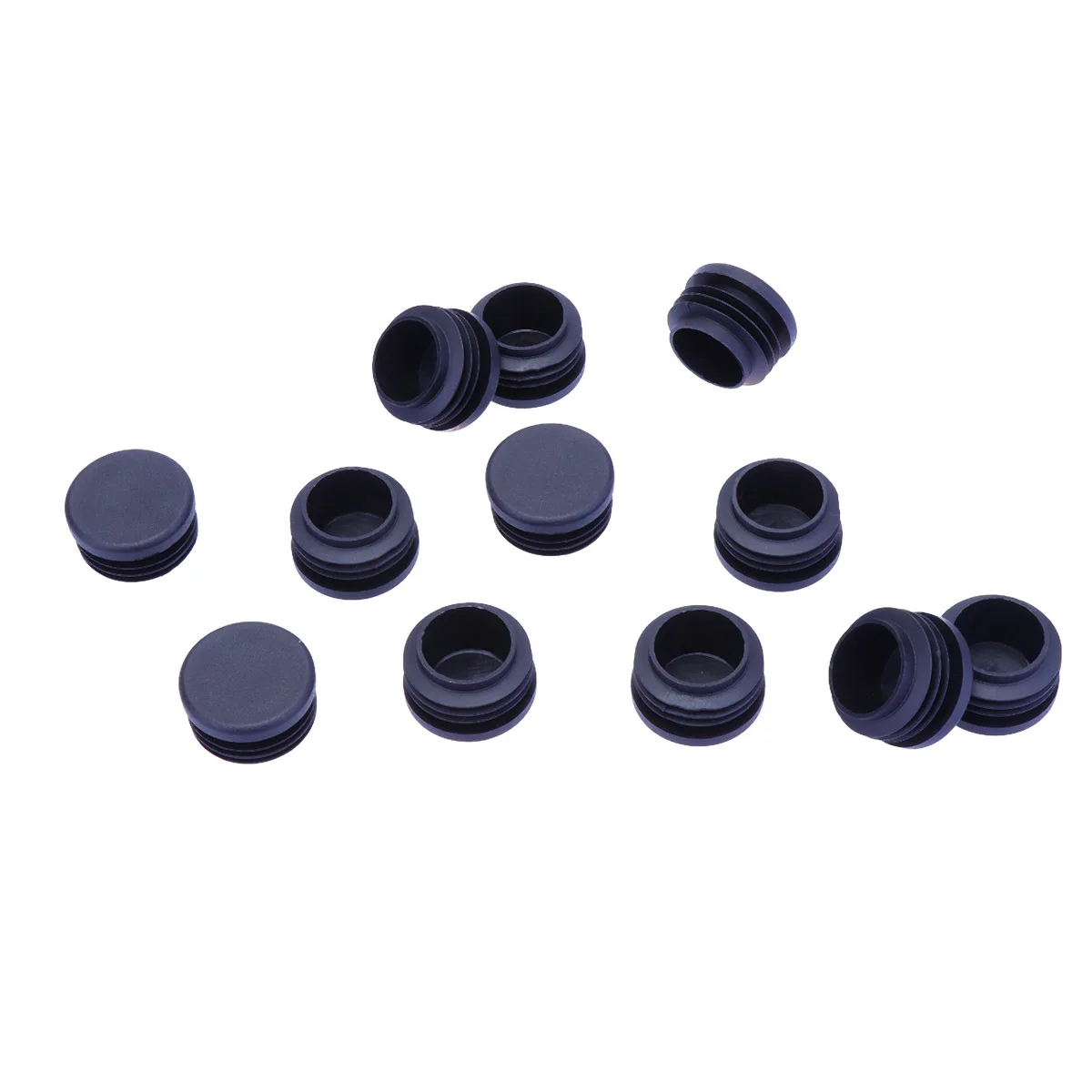 

12Pcs Round Tube Caps Rubber Screw Cover Anti-Skid Furniture Protective Decorative Cover for Home Car Cabinet Accessories