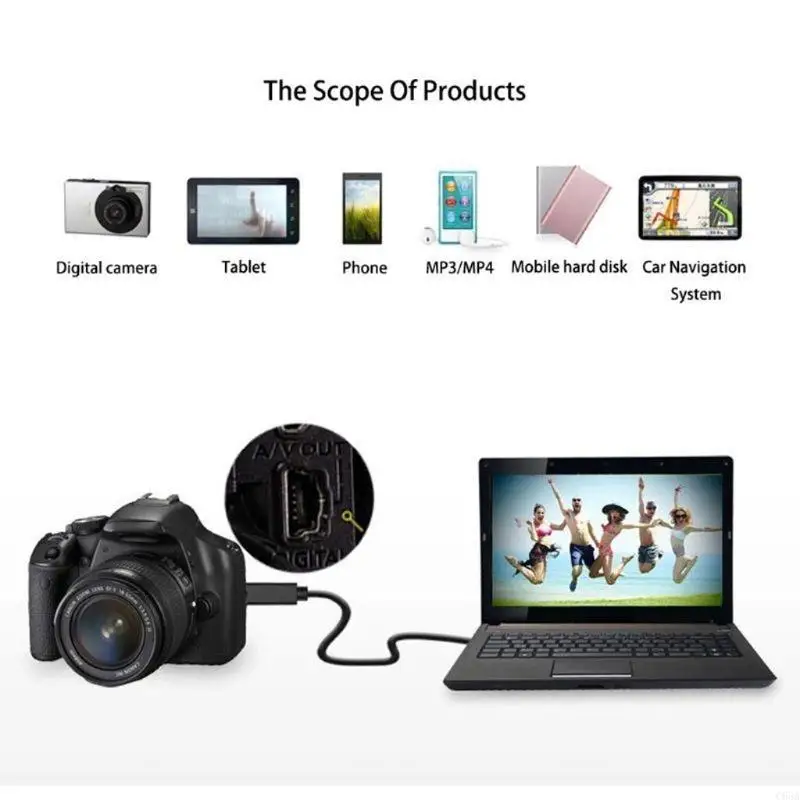 C63A 0,8M mini kabel USB mini USB do mini kabel USB 5