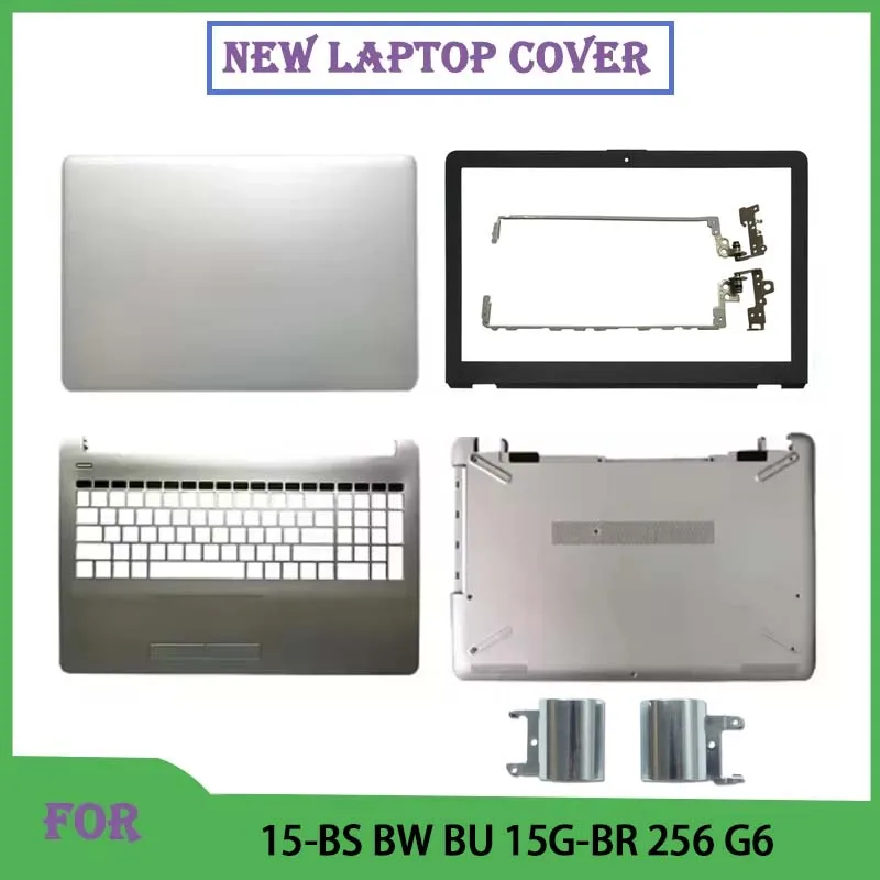 Новый чехол для ноутбука для моделей 15-BS, 15-BW, 15-RA, 15-RB, 15Q-BU, 250 G6, 255 G6, TPN-C129: задняя крышка экрана, рамка, шарниры, подставка для рук, нижняя и верхняя части корпуса.