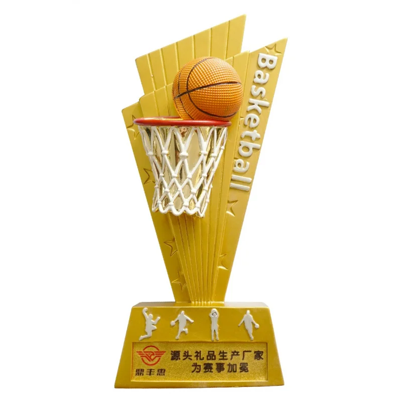 

New basketball trophy - "Three-Point Player of the Year" - high-end award for first, second and third place in sports events