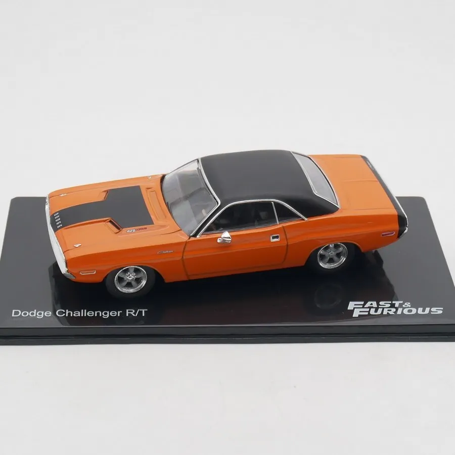 Diecast Ixo 1:43 Scale Dodge Challenger R/T Movie Car Alloy Car Model