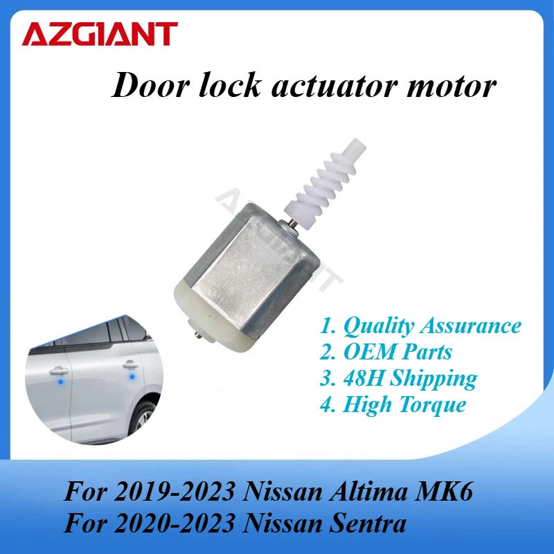 

AZGIANT Car door lock actuator motor for 2019-2023 Nissan Altima MK6/2020-2023 Nissan Sentra High quality parts FC-280SC-16220