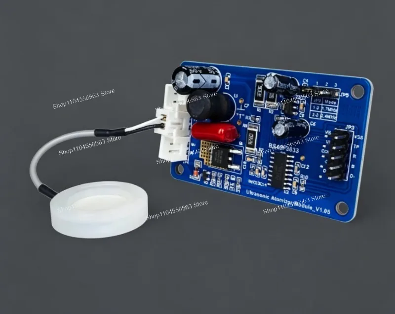 Ultrasonic Atomizing Humidifier Module 1.7/2.4MHz Atomizer Board with Water Shortage Protection BMZ00040 DIY