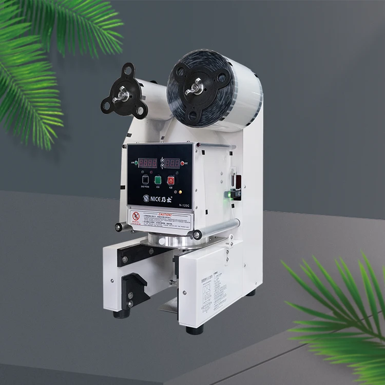 120 Caliber Model 120G Bubble Tea Cup Sealer Bubble Tea Fully Commercial Cup Sealer Cup Sealing Supplier