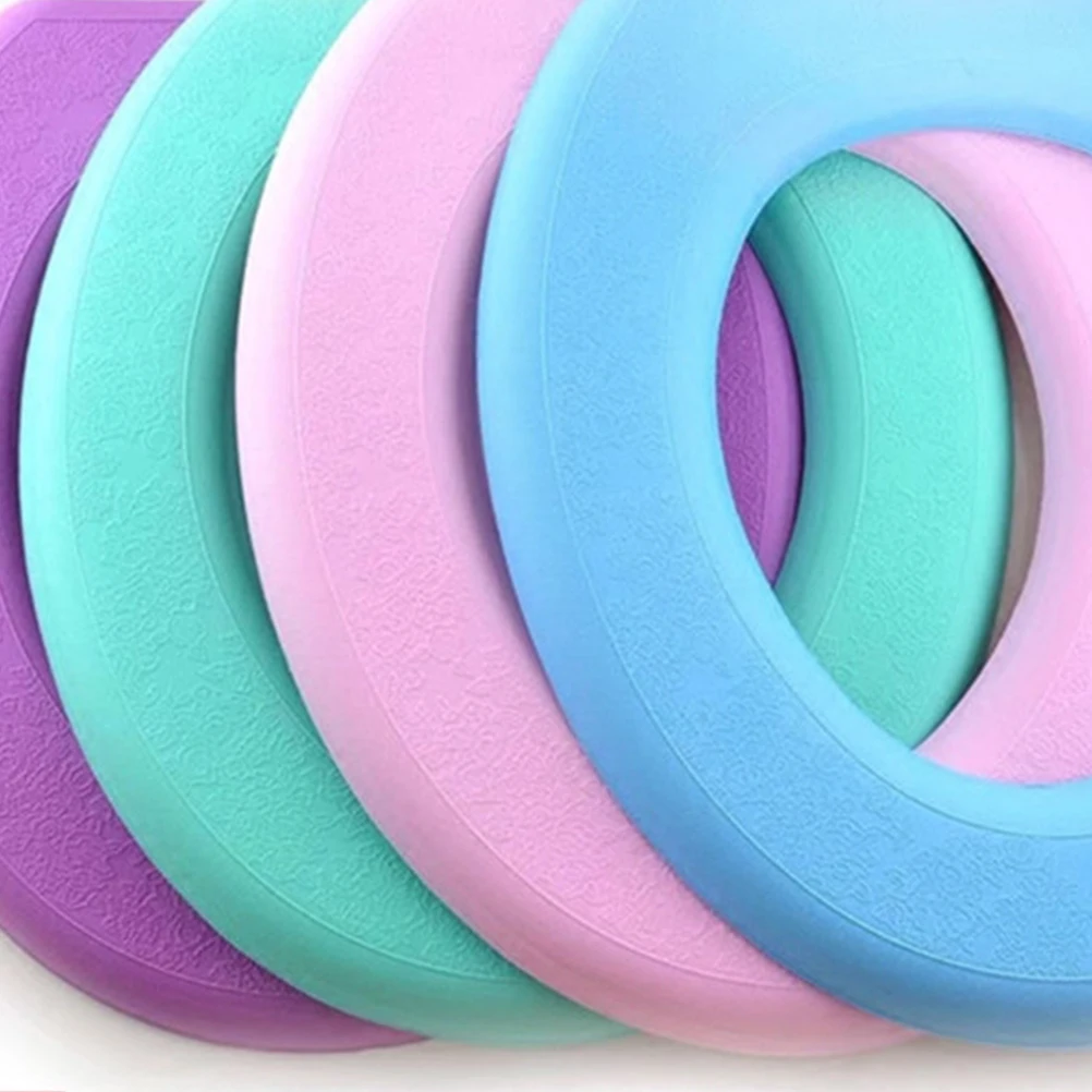 

2pcs Waterproof Seat Pad Thickened Eva O-Shaped Soft Warm Cover For Toilet Seat Pads Home Bathroom Use Pink