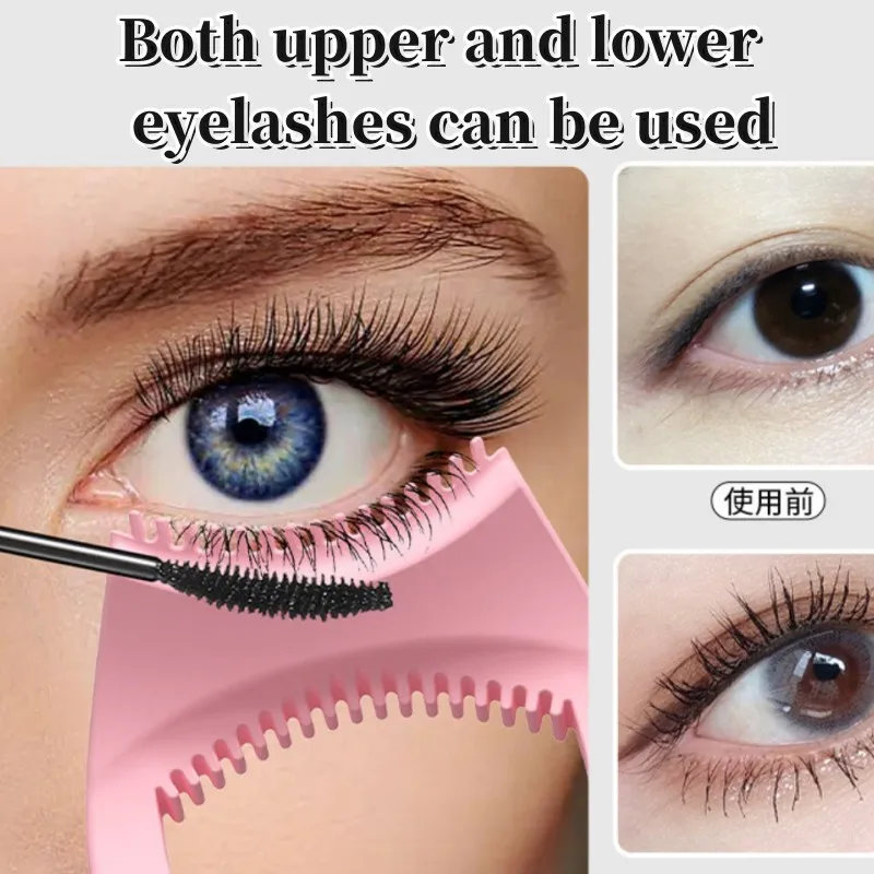 3 in 1Portable Eyelash Aid Beauty Easy To Use and Makeup Tool for Eyelash Painting Eye Makeup Stencils Makeup Tools