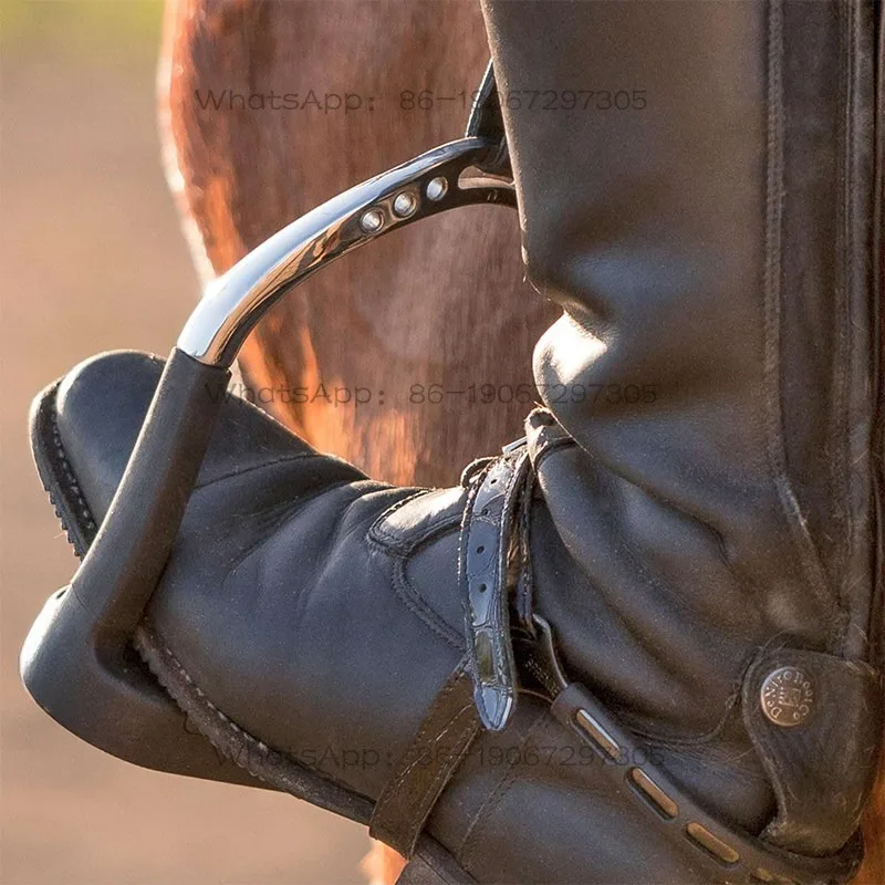 Overmolded Roller Ball Equestrian Spurs Horse Riding Gear for Men and Women Riders