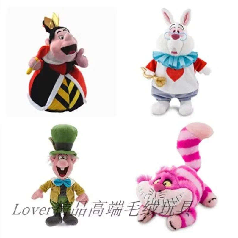 

Adventures in Wonderland RedQueen MadHatter TheCheshireCat MarchHare Plush Toy Doll Birthday Gift Child Friend Birthday Gift