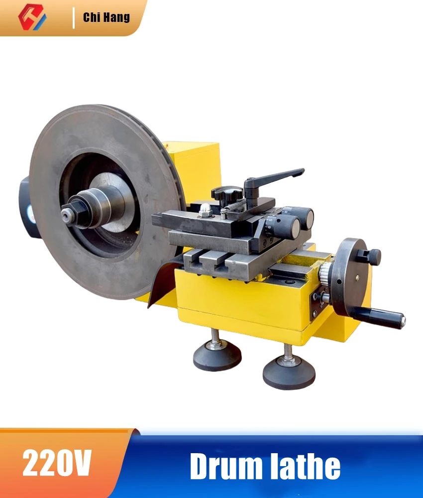 Car  Brake Disc Lathe Repair Disc Polishing Disc Automatic Cutting Machine with High Finish