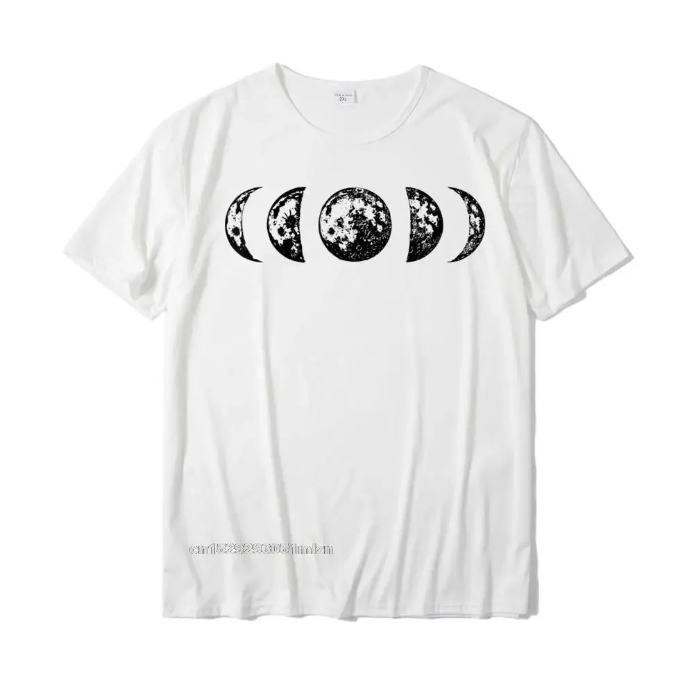 

Moon Phase Shirt For Men Womens Moon T-Shirt Print Tshirts Retro Tops Shirt Cotton Men Custom