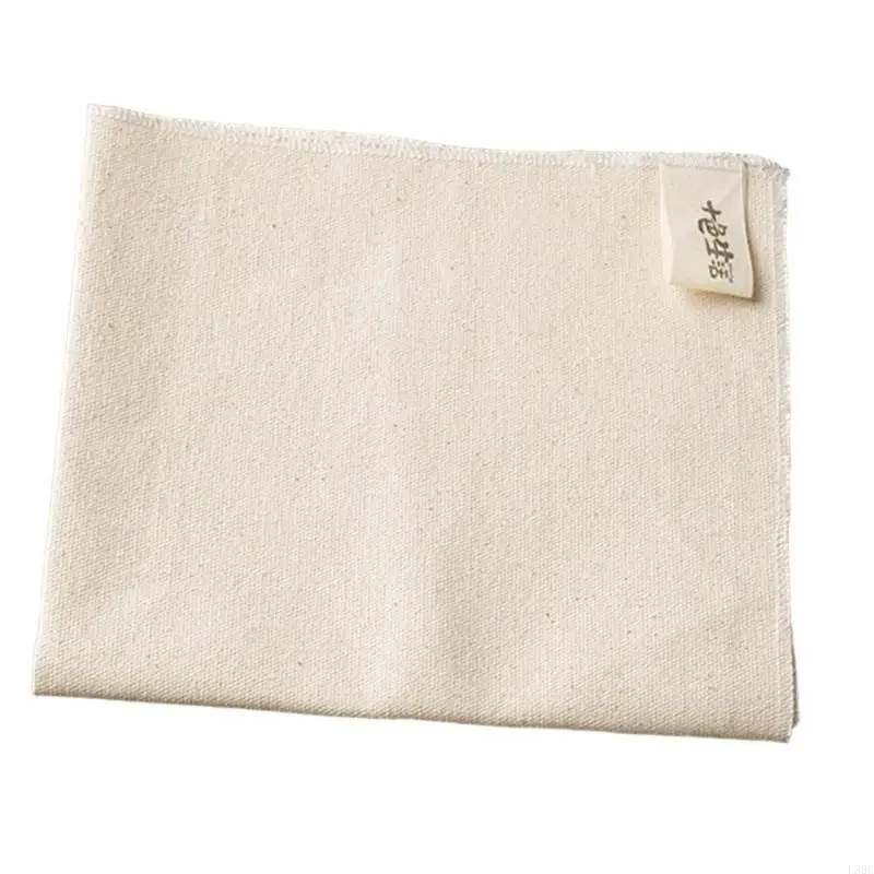 L9BE Portable Bread Proofing Cloth Pad Soft Breathable Fabric Mats Aids Utensils Practical Dough Fermentation Cloth Mats