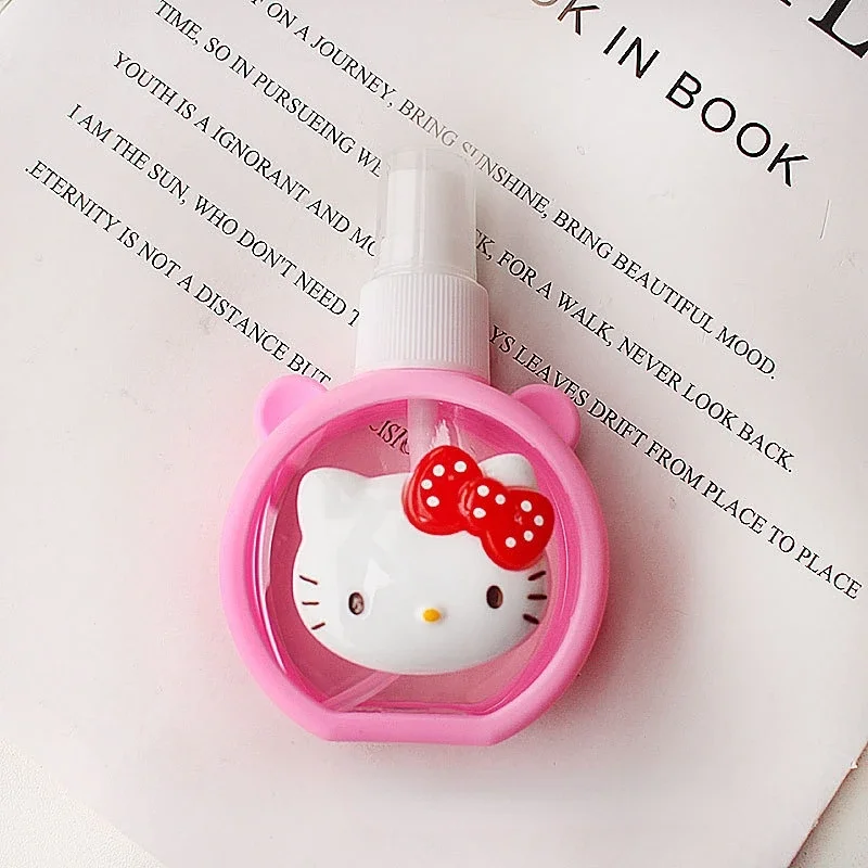 55ML Hello Kitty Perfume Bottle Cartoon Mini Sprayer Refillable Perfume Atomizer Travel Cosmetic Container Spray Atomizer Bottle