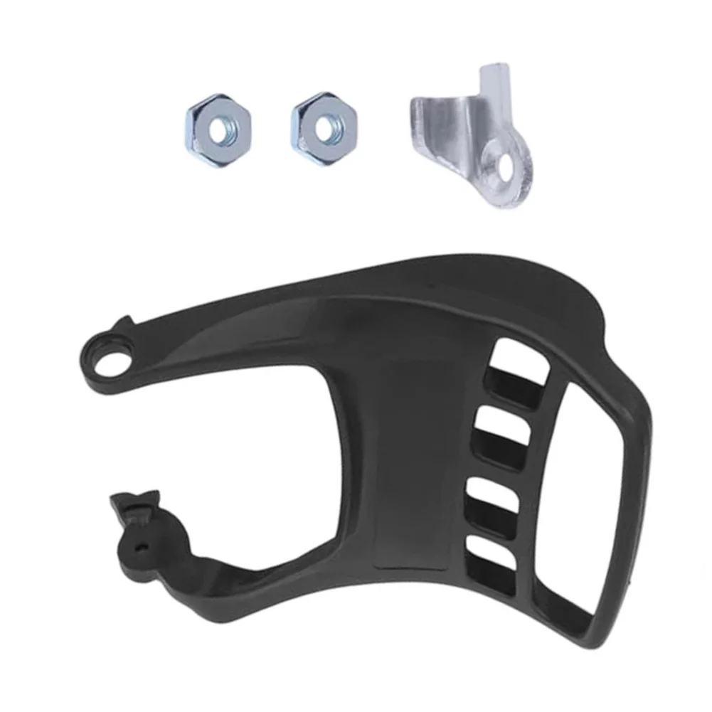 Chainsaw Brake Handguard Kit Compatible With MS311 MS311C MS391 MS391C Front Baffle Chain Catcher And Two Chain Bar Nuts