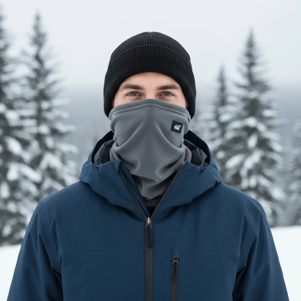 

Garden Supplies Lightweight Warm Hiking Scarves Balaclava Style Solid Color Winter Scarves Unisex Headwear Neck Gaiter Outdoor