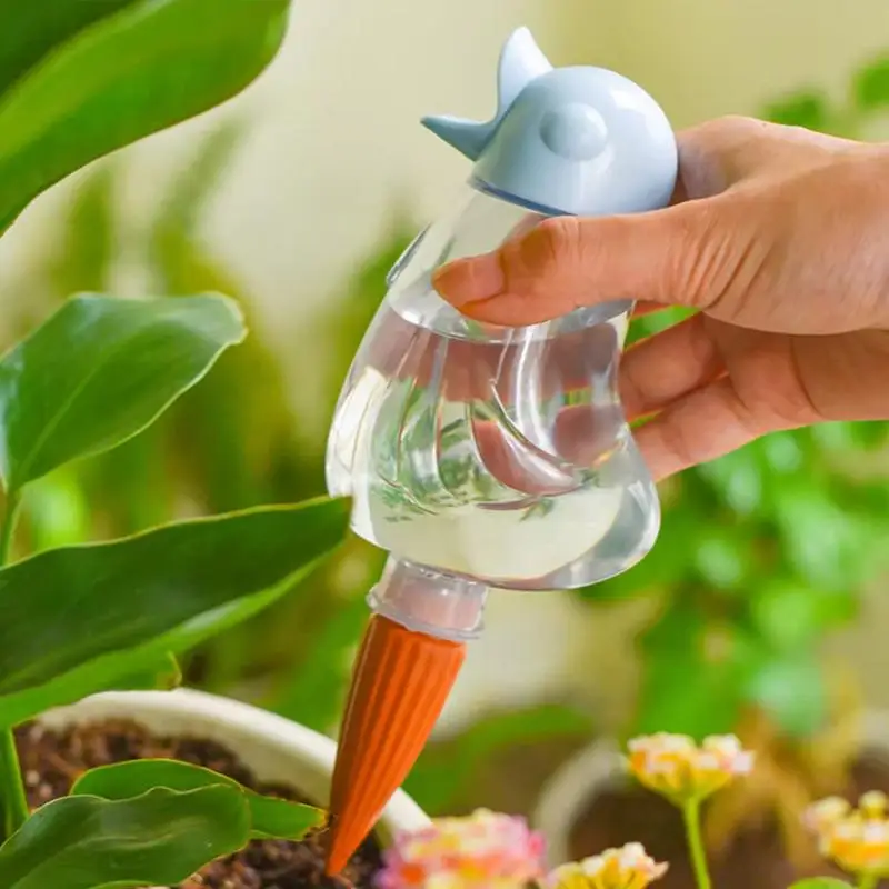 Plant watering ball 220ML watering ball transparent mushroom-shaped irrigation system device automatic water dispenser for plant