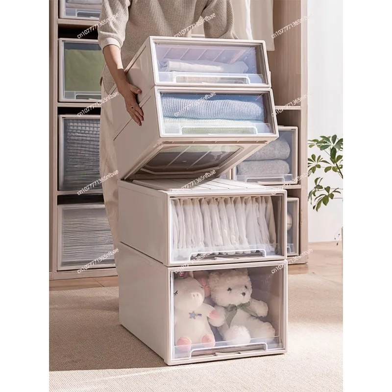 

Wardrobe Storage Box Household Drawer Organizing Box Snack Toys Clothing Locker