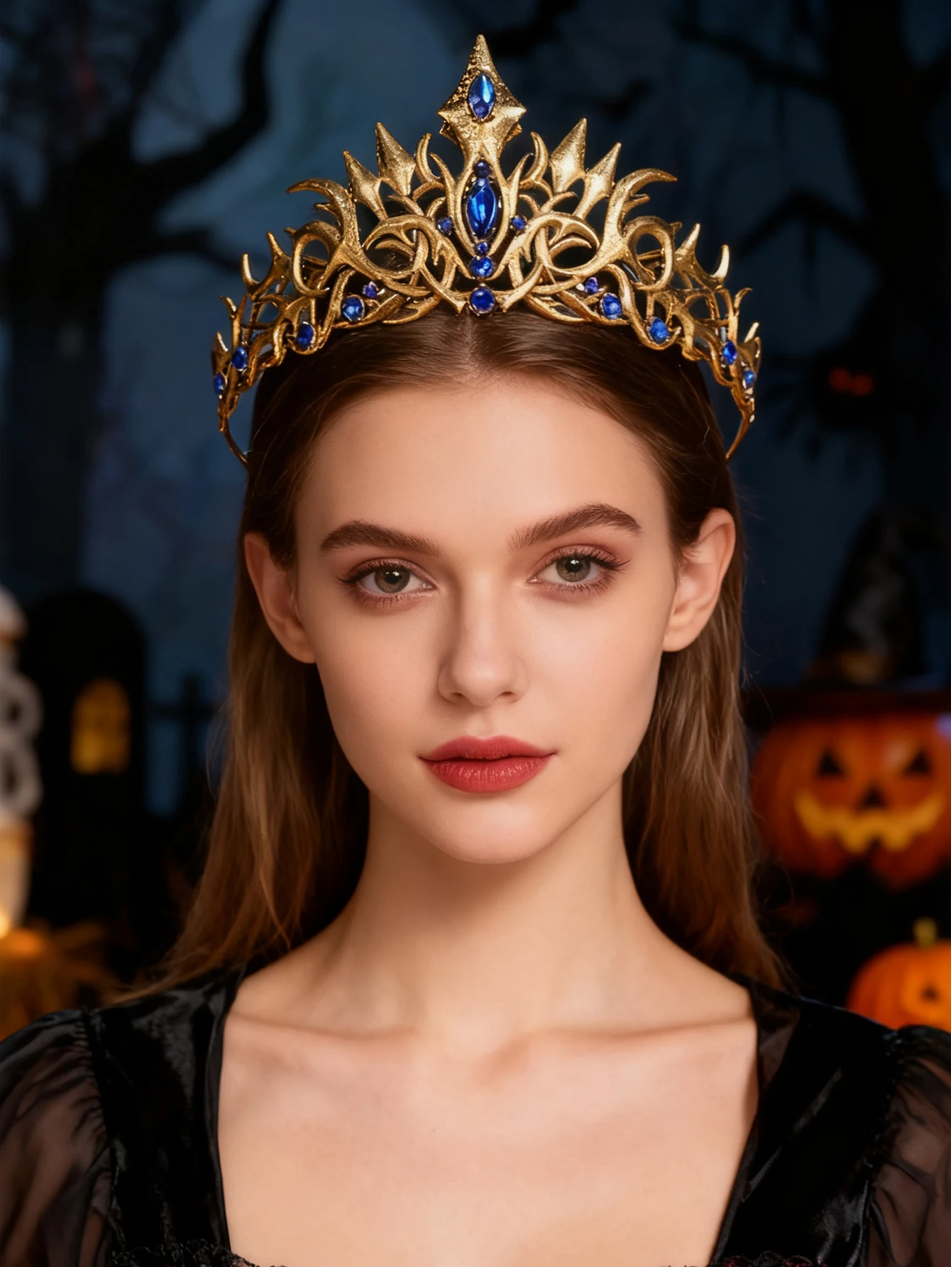 المألوف حفل زفاف الرقص تاج ملحق ل تأثيري أنيمي اتفاقية أغطية الرأس الشعر التبعي الزفاف الدعامة #2