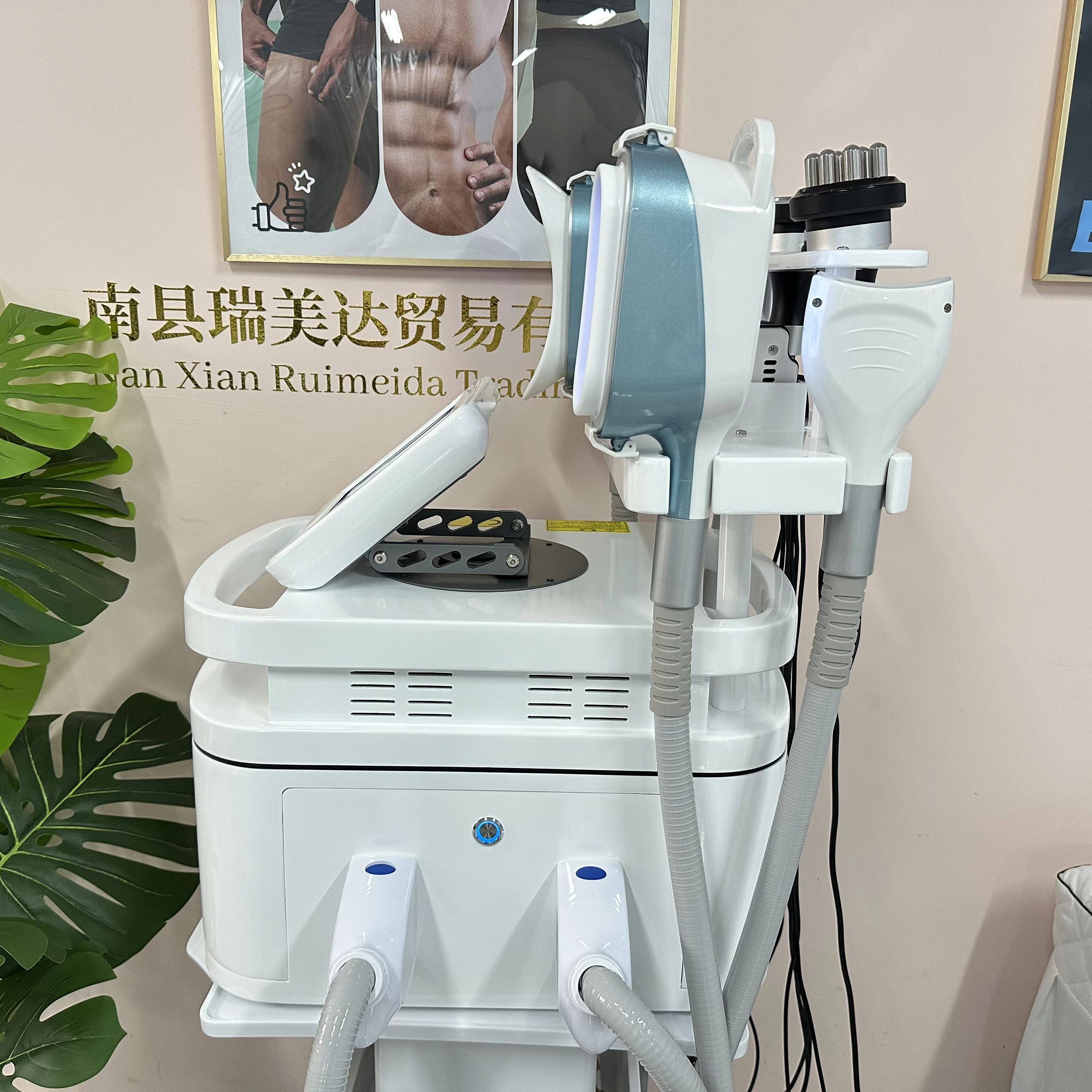 EMS Body Sculpt 360 Surround Cooling Machine Cavitation Lipo Laser Fat Loss Body Reshaping Salon Beauty Equipment - view 6