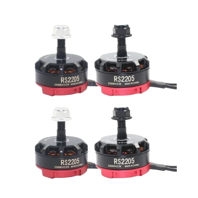 RS2205 2300KV 2205 CW/CCW Brushless Motor Aircraft Model Four Axis 5-inch for 2-6s 20A/30A/40A FPV Racing Quadcopter ESC Drone