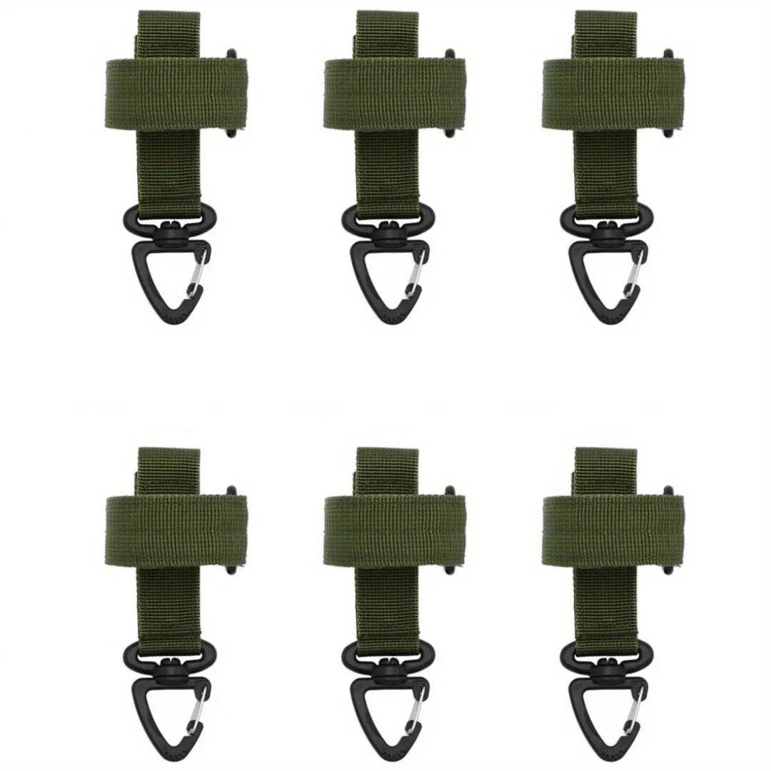 1/3/6 Pcs Neue Multi-zweck Nylon Handschuhe Schnalle Taktische Handschuh Haken Sicherheit Clip Outdoor Wandern Klettern Seil lagerung Zubehör