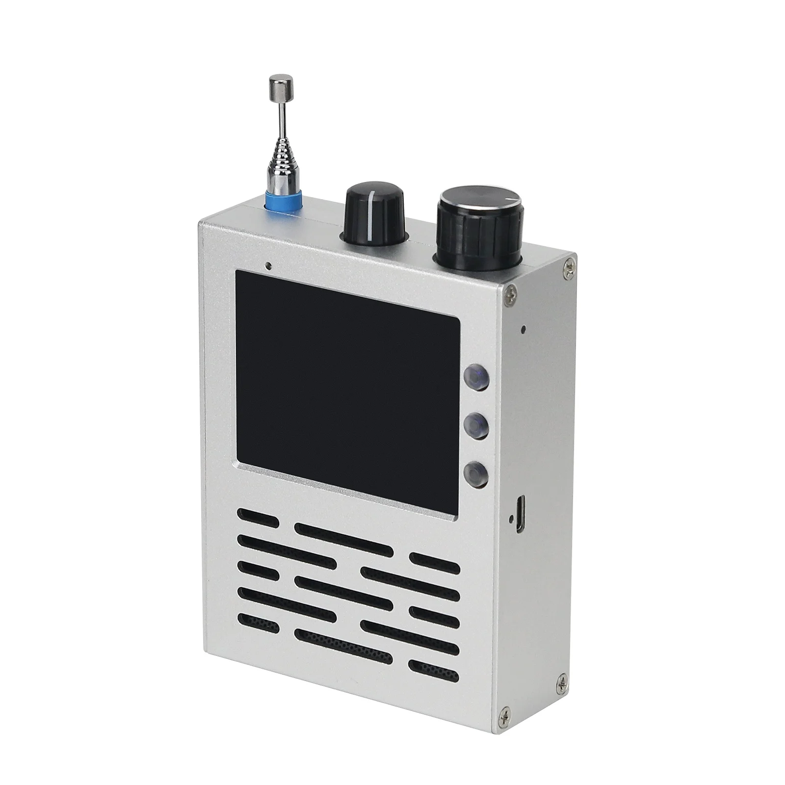 

TEF6686 Full Band Radio Receiver FM/MW/SW/HF/LW Bands 3.2\" LCD Display Metal Case Telecommunications Product