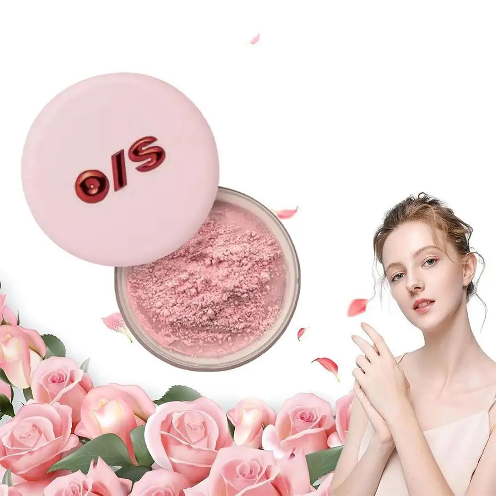 Pink Ultimate Fine Setting Powder Matte Brighten Long Lasting Setting Matte Finish Oil Control Face Loose Powder Makeup Fixer